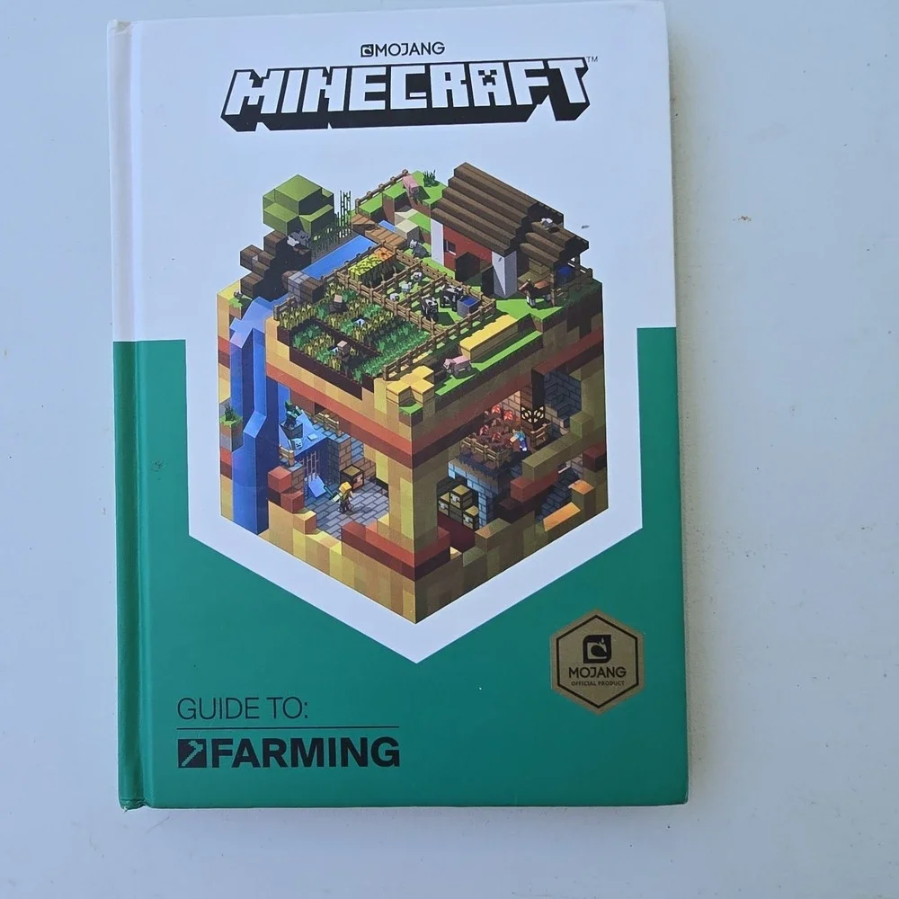 Minecraft Guide to Farming Guide To Enchantments And Potions Hardcover Mojang 2